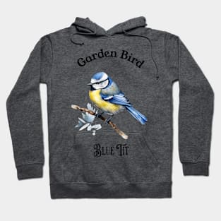 Garden Bird Blue Tit Hoodie
